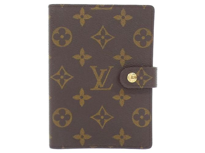 Louis Vuitton Monogram Agenda PM Organizer Brown