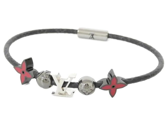 Louis Vuitton Monogram Eclipse Bracelet LV Gravity Black