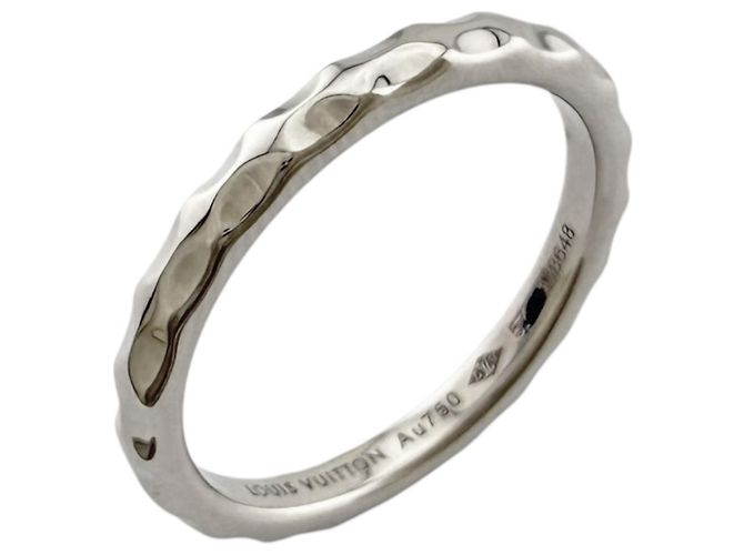 Louis Vuitton Monogram Infini Ehering, Gold, Unisex, gebraucht. Silber