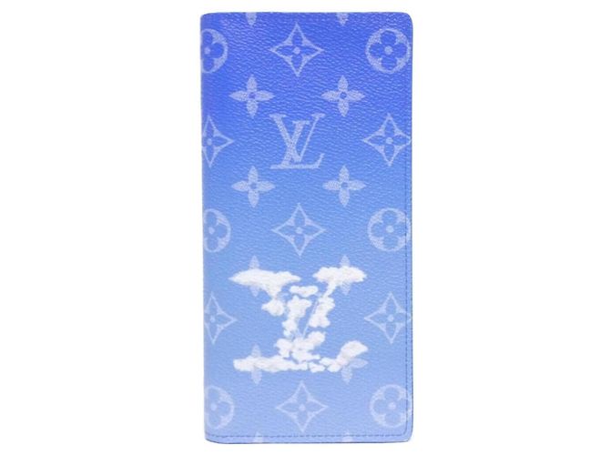 Cartera Brazza LV Clouds de Louis Vuitton Azul
