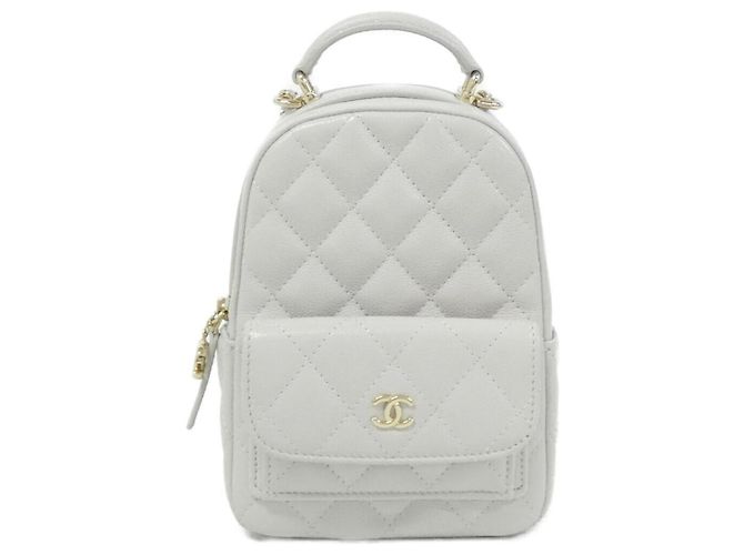 Chanel Timeless Classic Line Backpack Brown