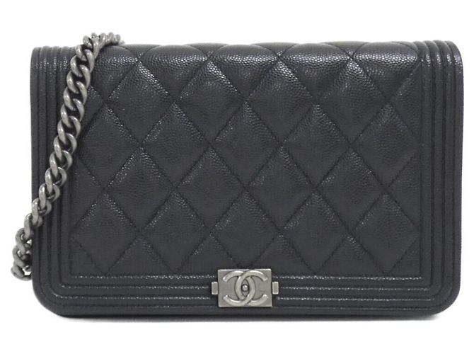 Cartera de Cadena Boy de Chanel Nero
