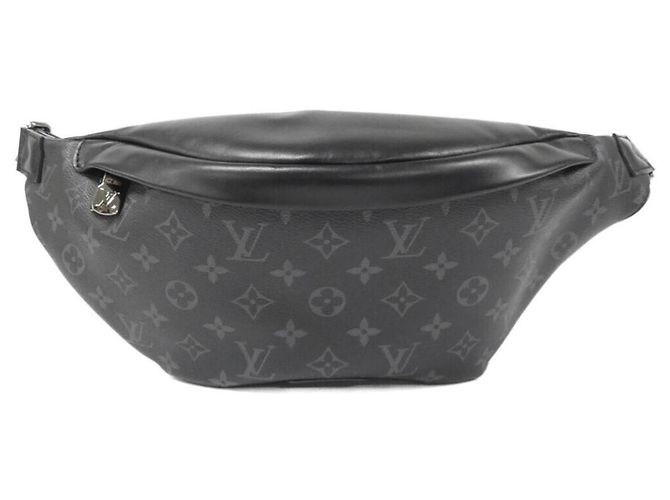 Borsa a Spalla Discovery Bumbag Monogram Eclipse Louis Vuitton Nero Sintetico