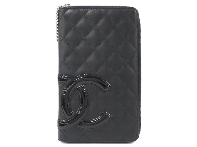 Chanel Cambon Line Wallet Black