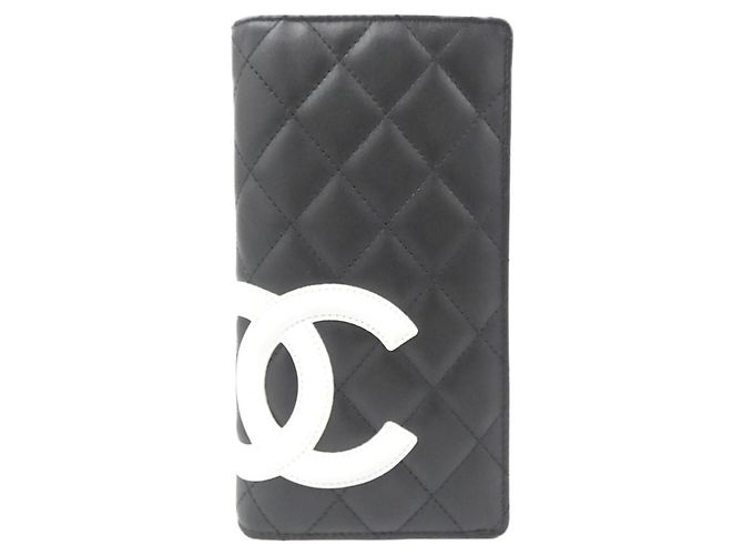 Chanel Cambon Line Wallet Black