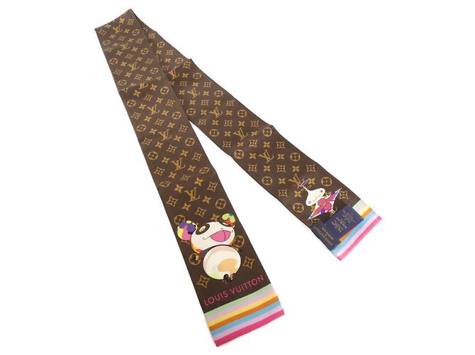 Cachecol/Muffler Superflat Monogram Louis Vuitton (LV X) Marrom