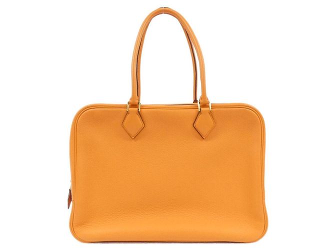 Sac à main Hermès Plume Orange
