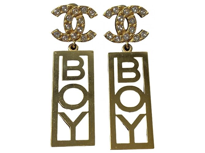 Orecchini Coco Mark Swing da donna CHANEL, Boy C D'oro