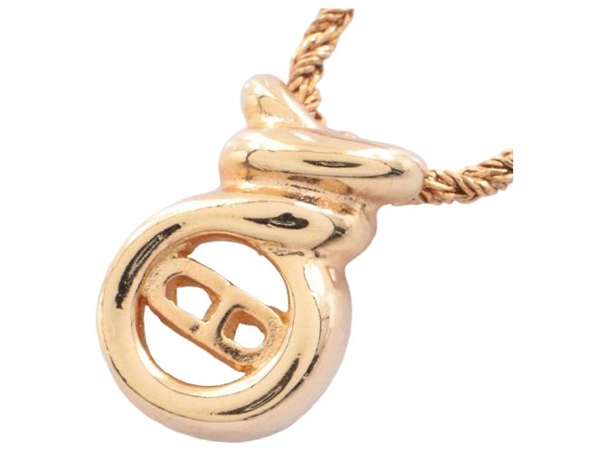 Collana Logo CD Christian Dior D'oro