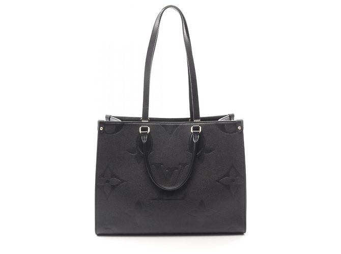 Borsa Tote OnTheGo MM Louis Vuitton Nero