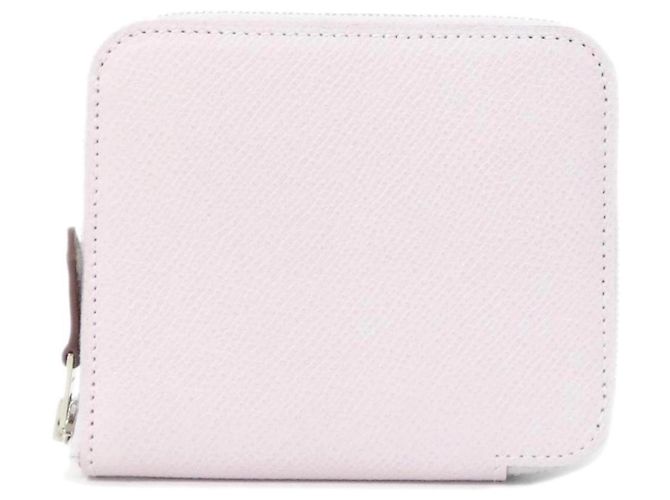 Silk In Billetera compacta de seda H EN FIL de Hermès Rosa