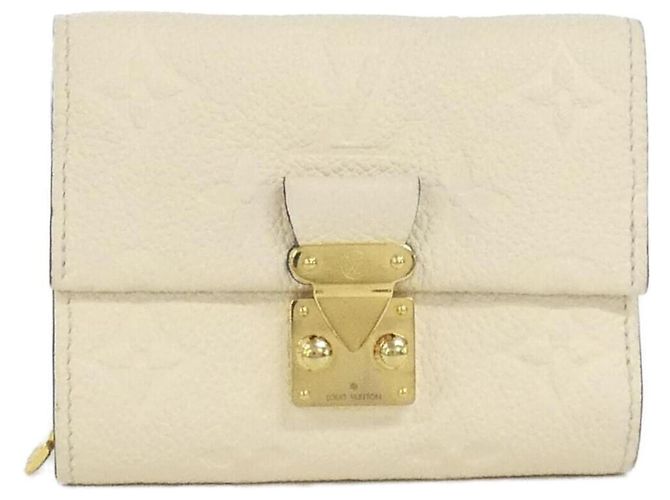 Metis Compact Geldbörse Monogram Empreinte Louis Vuitton Beige