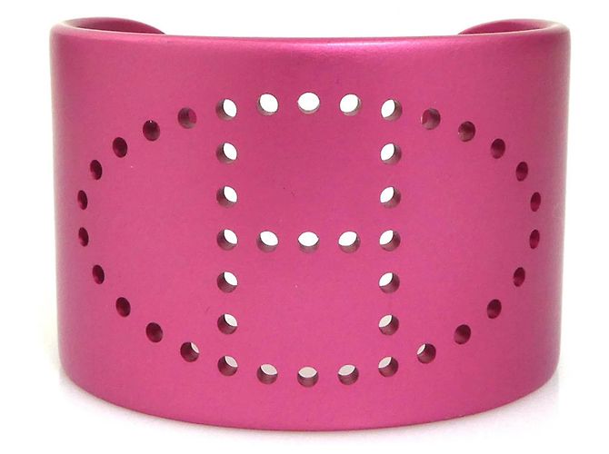 Bracciale in alluminio rosa Evelyne di Hermès