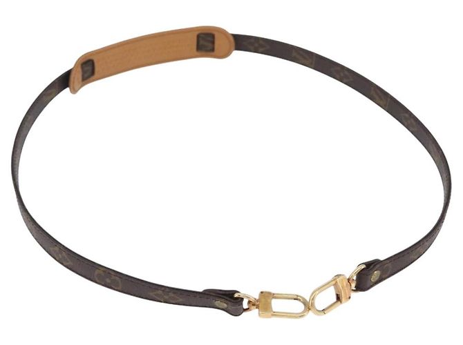 LOUIS VUITTON Alça de Ombro Monogram 44,1" LV Auth BA11267 Monograma