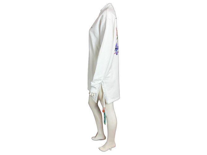 Off White Suéter Off-White de algodão branco