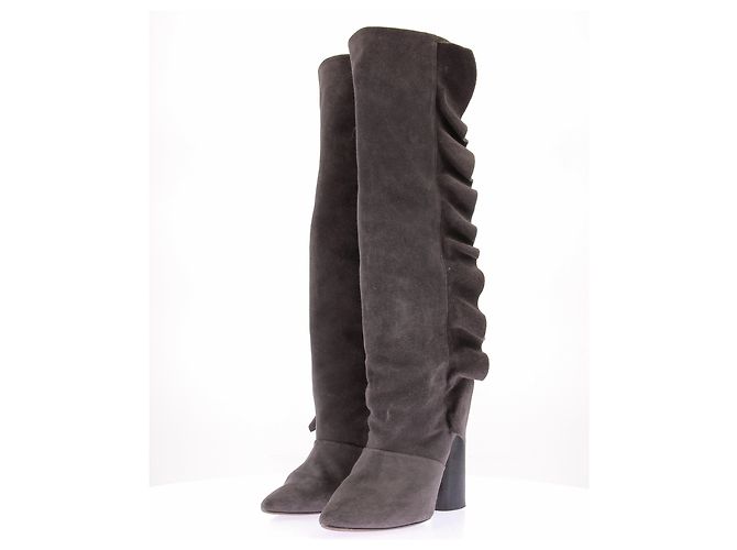 Botas de ante gris Iro Talla 38