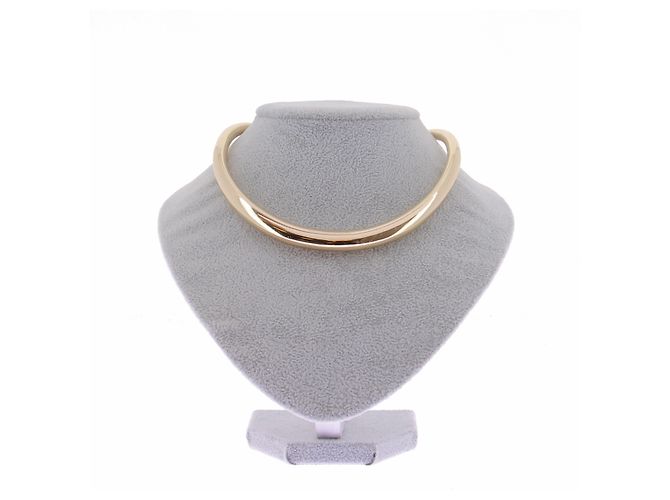 APM Monaco Collana rigida "Bold" dorata