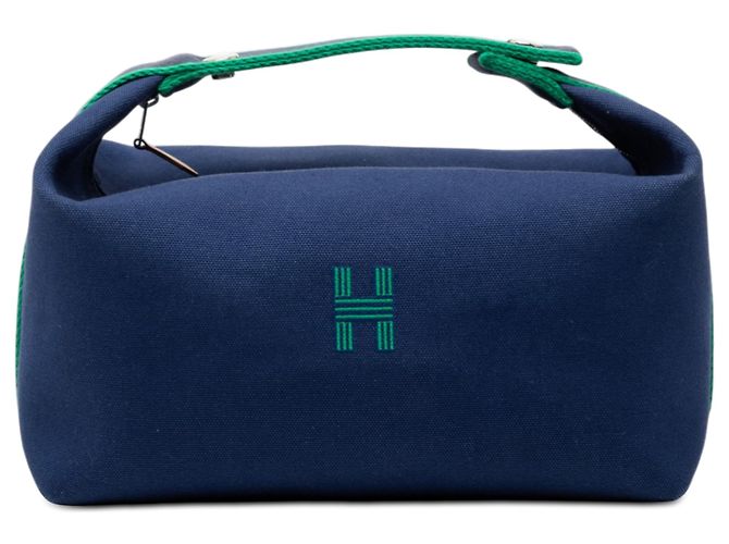 Gran estuche Bride A Brac azul Hermès Azul oscuro