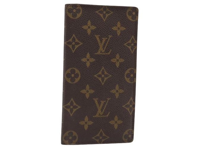 LOUIS VUITTON Monogramm Kartenetui M61823 Auth th6621