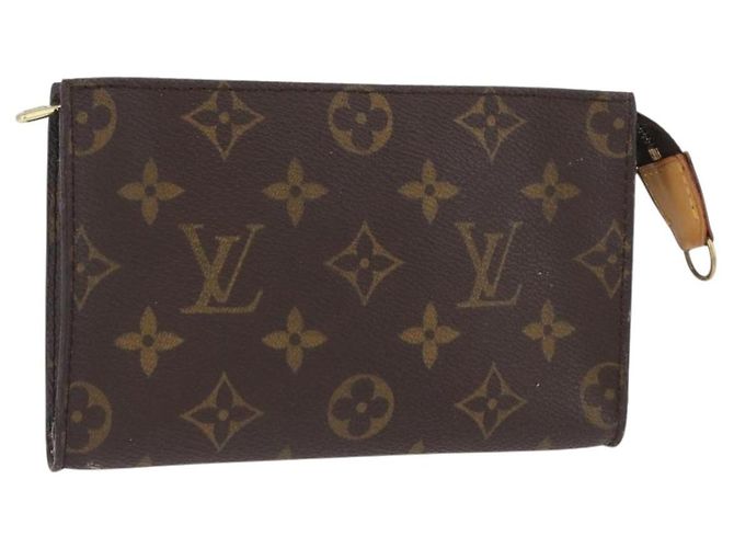 LOUIS VUITTON Monedero Bucket Monogram PM Accesorio Auténtico LV LNZ469 Monograma