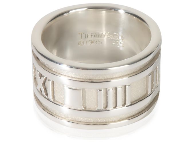 Tiffany & Co. Sterling Silver  Atlas Ring