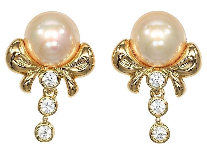 Autre Marque Orecchini Nina Ricci D'oro