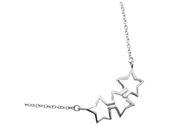 Tiffany & Co Collar Tiffany Triple Star de plata 925
