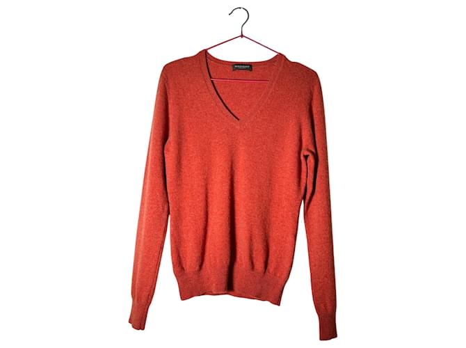 Autre Marque Kaschmirpullover orange 
