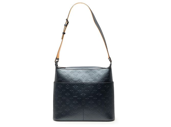 Louis Vuitton Monogram Mat Sutter Bleu Bleu Marine