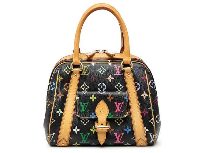 Louis Vuitton Black Monogram Multicolore Priscilla