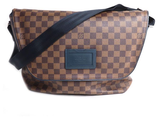 Louis Vuitton Sprinter MM Shoulder Bag Brown