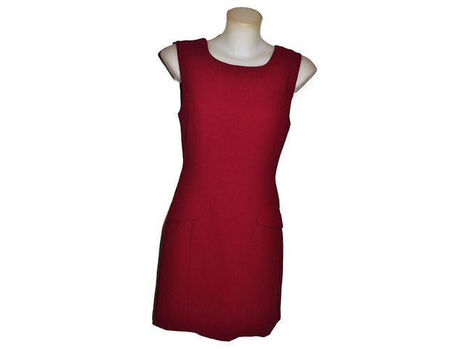 Twin Set Mini Kleid Bordeaux Größe 42 IT