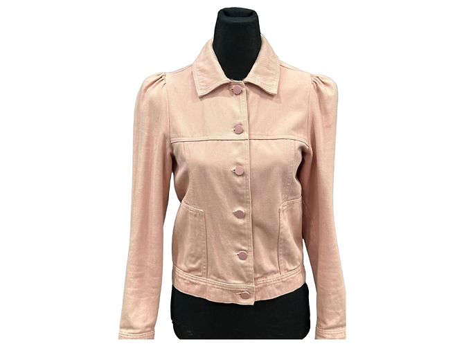 Autre Marque Naf Naf Rosa Jeansjacke Pink