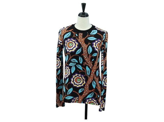 LOUIS VUITTON Top Cotone Multicolore LV Auth 158590M
