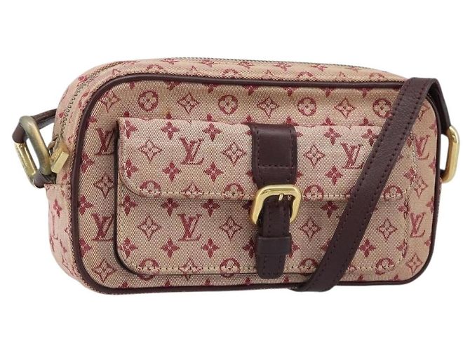 LOUIS VUITTON Borsa a Spalla Monogram Mini Juliet MM Rossa M92219 LV Auth BA10930 Rosso