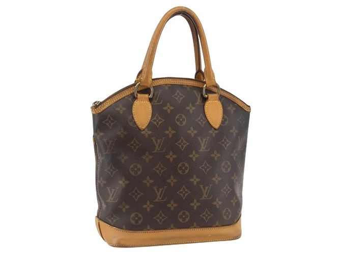 LOUIS VUITTON Borsa a Mano Monogram Lockit M40102 LV Auth BA11222 Monogramma