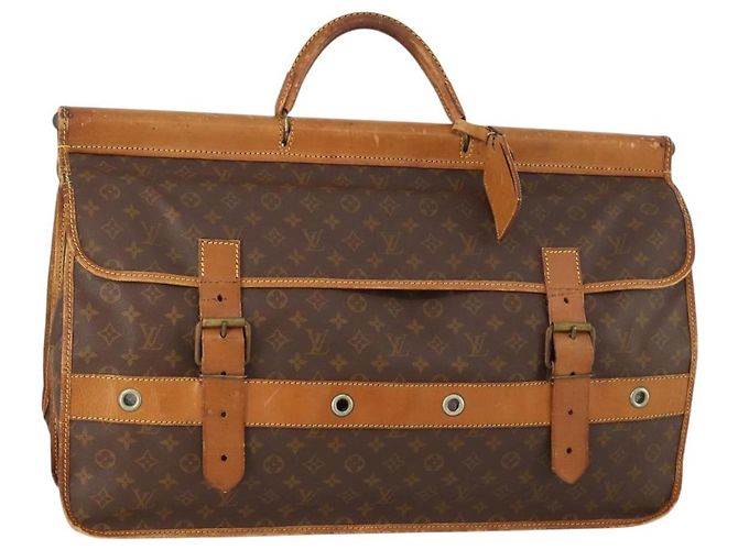 LOUIS VUITTON Bolsa Boston Monogram Shaqsus M41140 LV Auth 166864 Monograma