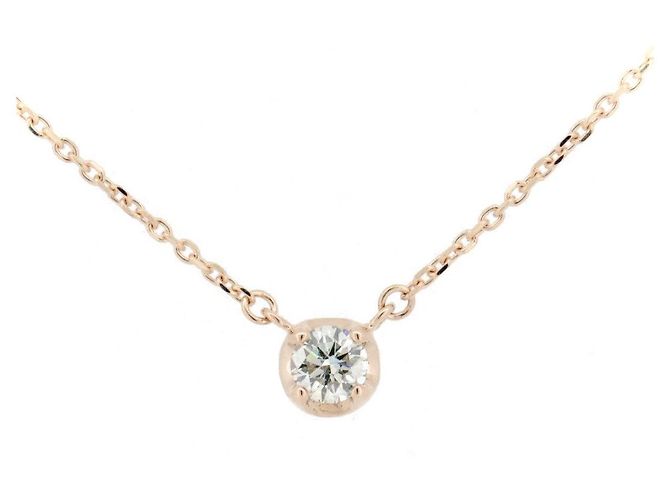 Autre Marque 4℃ Diamant-Halskette Au750 Pink