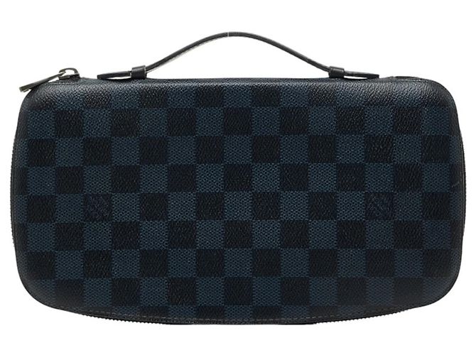 Organizer Louis Vuitton Damier Cobalt Long Wallet Navy blue