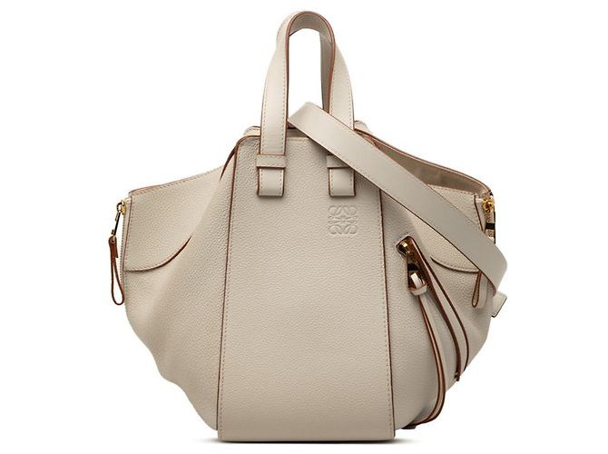 Sac à main Hammock Small Anagram Loewe Blanc