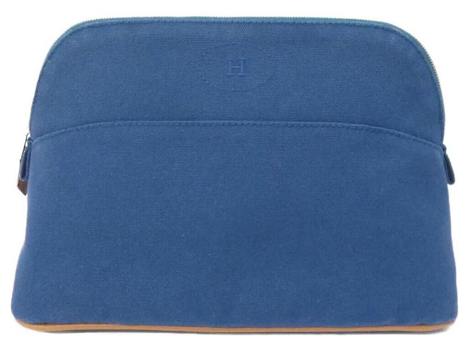 Pochette Borsa Hermès Bolide MM Blu