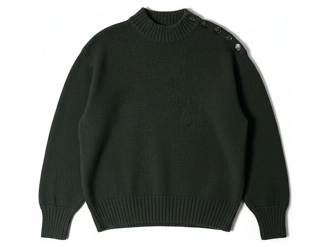 Soeur Sacha Pullover Grün Wolle
