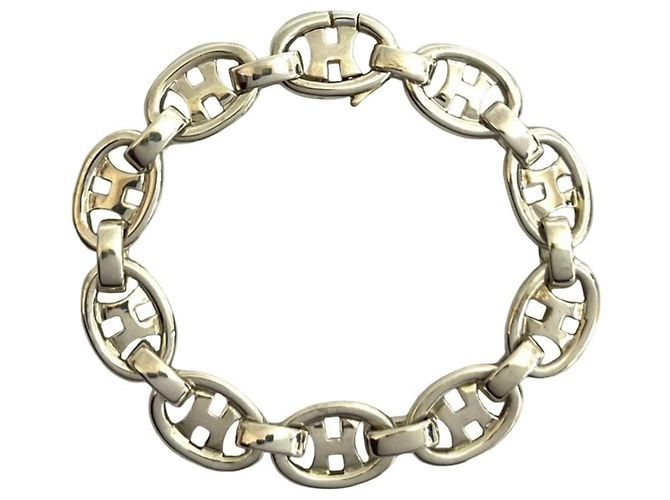 Pulseira de charme em prata 925 Hermès