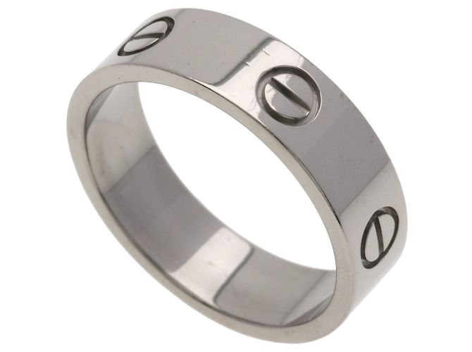 Cartier Love Ring aus Weißgold