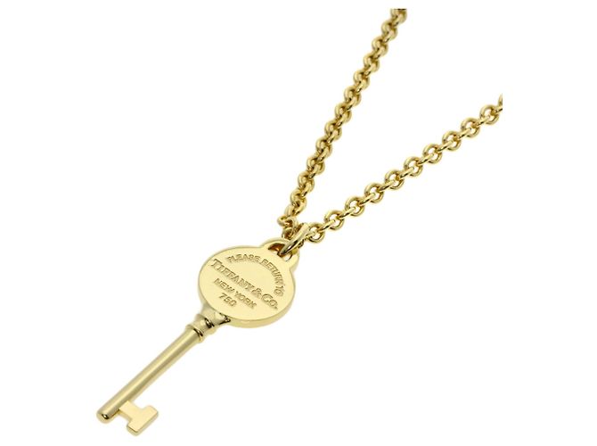 Return to Tiffany Collar Regreso a la Llave Tiffany & Co. en Oro Amarillo de 18K
