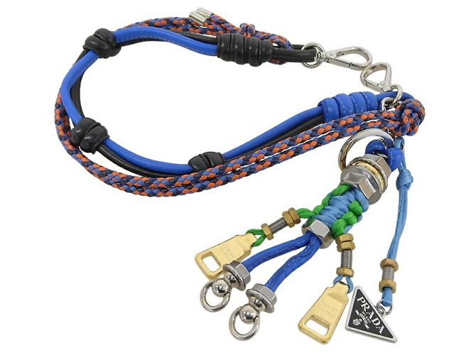 Porte-clés Popstring Robot Prada Noir Bleu Vert Orange