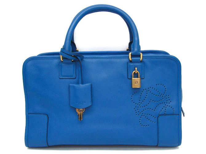 Bolsa Loewe Amazona 36 Edição Limitada Azul