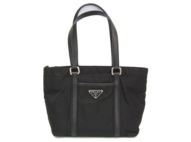 Tote Sac à main Prada TESSUTO SAFFIAN BR2288 Noir