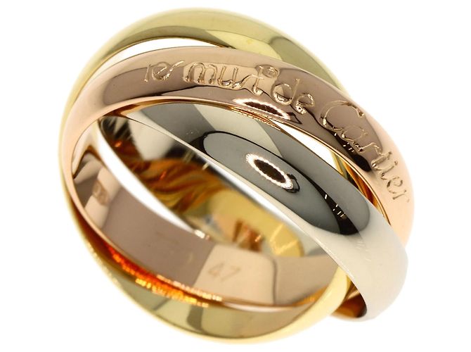 Anillo Cartier Trinity #47 Amarillo