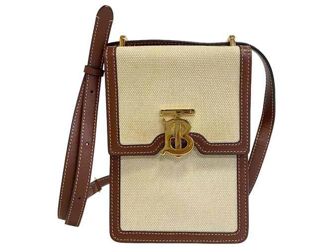 Borsa a Spalla Robin Brown Tory Burch Marrone